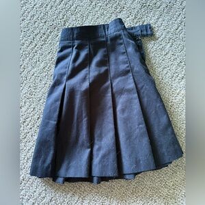 Elegant Black A-Line Skirt